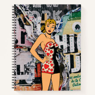 Cuaderno Rebel Heart Pin-Up Notebook