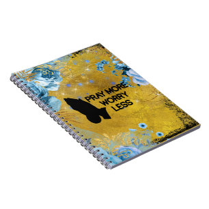Cuaderno Recen más preocupación menos oración