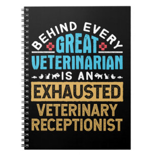 Cuaderno Recepción Veterinaria Agotada Graciosa