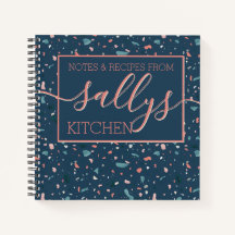 Receta casera de Navy Terrazzo Kitchen Notes