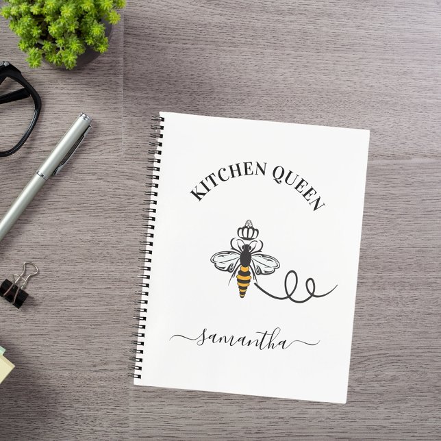 Cuaderno Receta Cocina de la cocina de abejas reina nombre (Subido por el creador)