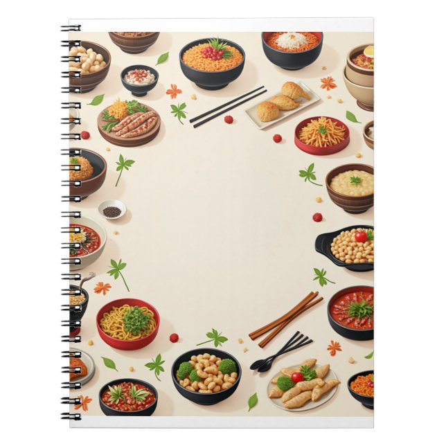 Cuaderno receta de cocina (Frente)
