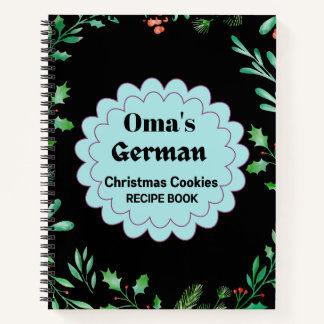 Cuaderno Receta de cocina de Navidades alemanes de Omán