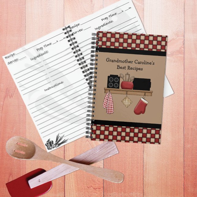 Cuaderno Receta de comprobación de país 2 bloc de notas en  (Subido por el creador)