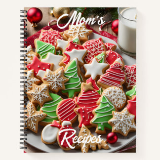 Cuaderno Receta de Cookie para navidades