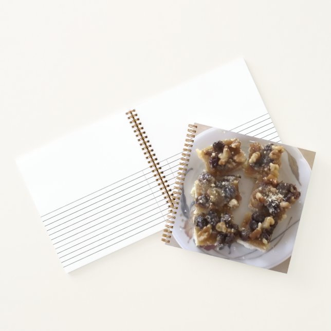 Cuaderno Receta de cuadrados de Buttertart (Interior)