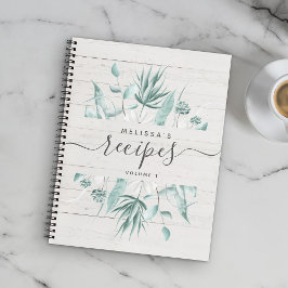 Cuaderno Receta de escritura de acuarela rusa moderna perso