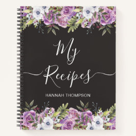 Cuaderno Receta de familia de guiones personalizados de Ros