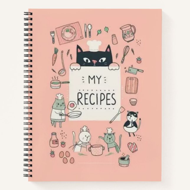 Cuaderno Receta de gatos (Anverso)