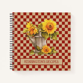 Cuaderno Receta de girasol