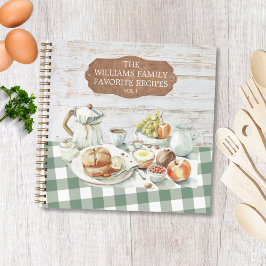 Cuaderno Receta de la familia de alimentos Rushman Wood Far