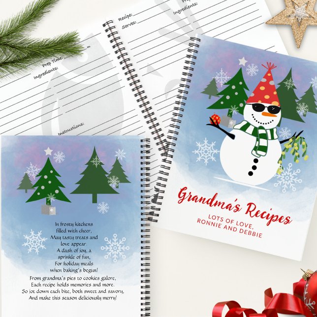 Cuaderno Receta de la familia de los Navidades modernos per (Subido por el creador)