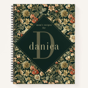Cuaderno Receta de la Familia Floral William Morris