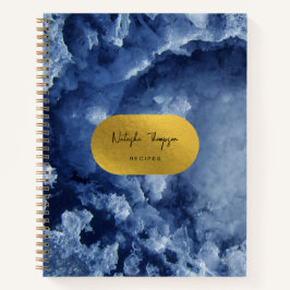 Cuaderno Receta de la firma de los cristales del mar de Rel