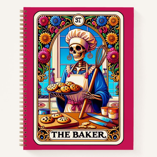 Cuaderno Receta de mamá de Baker (Anverso)