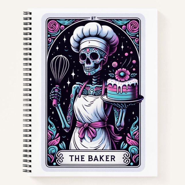 Cuaderno Receta de mamá de Baker (Anverso)
