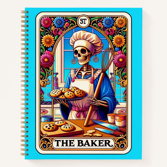 Cuaderno Receta de mamá de Baker (Anverso)