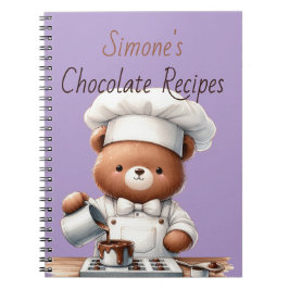 Cuaderno Receta de Osito
