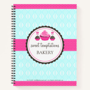 Cuaderno Receta de pastelería y pastelería