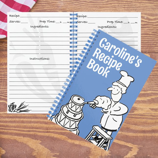 Cuaderno Receta de pastelito decorada con Cocina Fun (Subido por el creador)