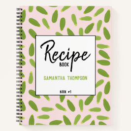 Cuaderno Receta de patrón de squash de verano de calabacín