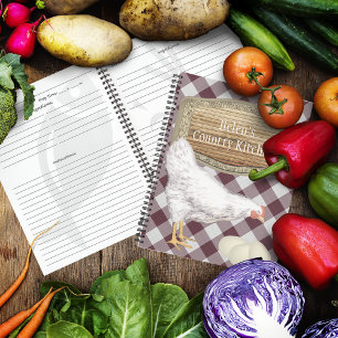 Cuaderno Receta de pollo del país