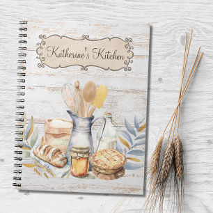 Cuaderno Receta de Utensilios de Repostería para Casa de Ca