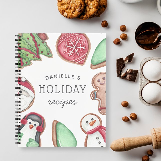 Cuaderno Receta de vacaciones para Navidades personalizados (Subido por el creador)