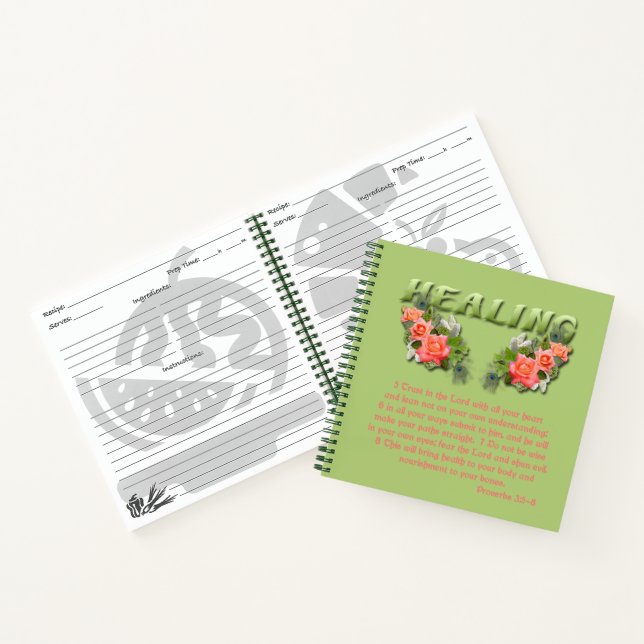 Cuaderno Receta de versos curativos (Interior)