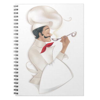 Cuaderno Receta del libro de cocina del cocinero (ponga su