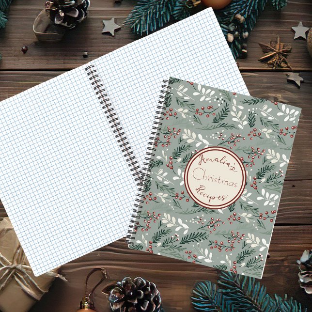 Cuaderno Receta del patrón de Navidades festivos (Subido por el creador)
