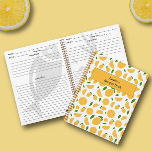 Cuaderno Receta del patrón limón