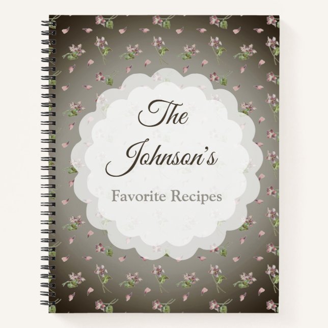 Cuaderno Receta familiar (Anverso)