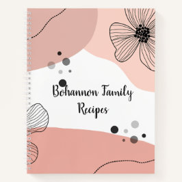 Cuaderno Receta familiar personalizada
