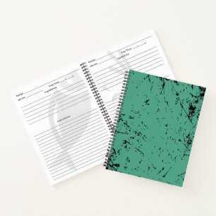 Cuaderno Receta Grunge