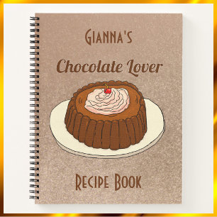 Cuaderno Receta para amantes del chocolate