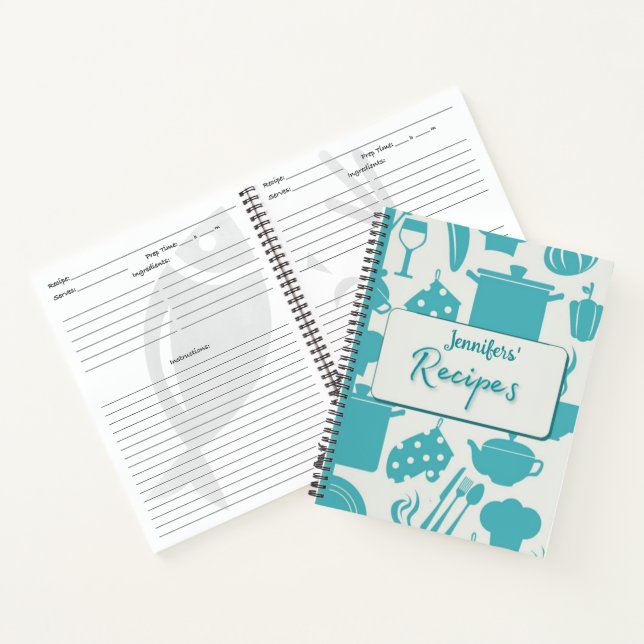 Cuaderno Receta personalizada (Interior)