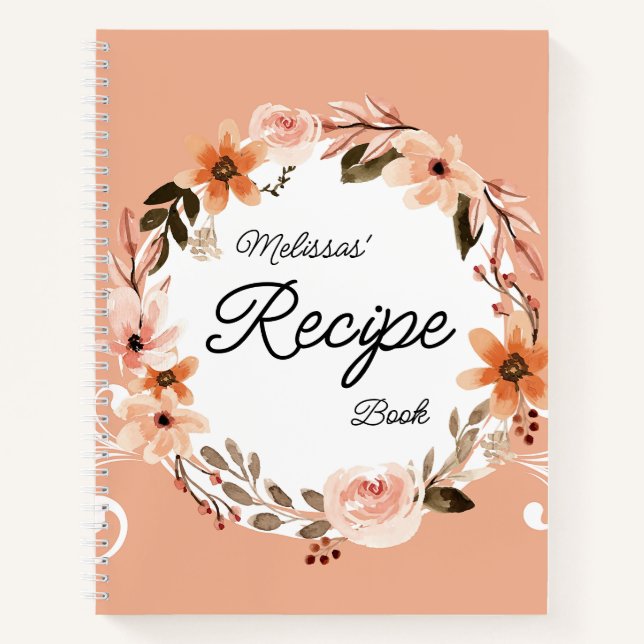 Cuaderno Receta personalizada (Anverso)