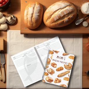 Cuaderno Receta personalizada de pan