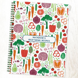 Cuaderno Receta personalizada de verduras