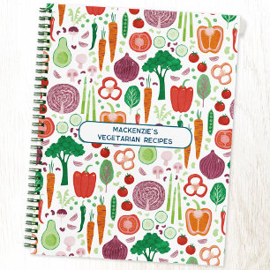 Cuaderno Receta personalizada de verduras