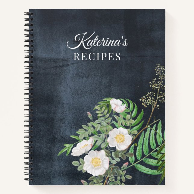 Cuaderno Receta rústica de Rosas de croqueta acuática y veg (Anverso)