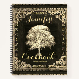 Cuaderno Receta Vintage Leather Look