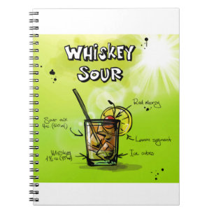 Cuaderno Receta Whiskey Cocktail