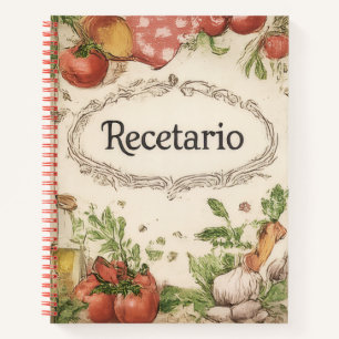 Cuaderno recetario