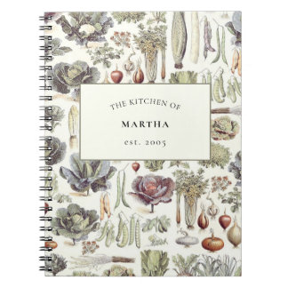 Cuaderno Recetario de cocina vegetal Adolphe Millot