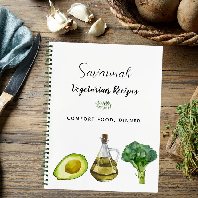 Cuaderno Recetas cocina alimentos vegetales (Subido por el creador)