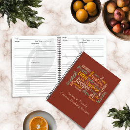 Cuaderno Recetas de cocina de la familia