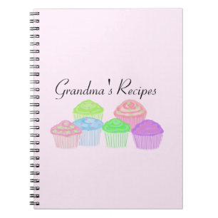 Cuaderno Recetas de la Abuela - Cupcakes Glaseados