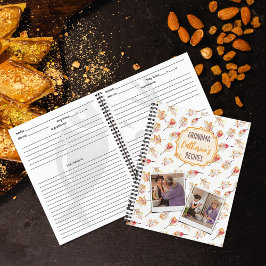Cuaderno Recetas de la abuela personalizado,
